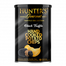 Hunter's Gourmet Black Truffle / Чипсы картофельные, 150 г, черный трюфель