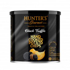 Hunter's Gourmet Black Truffle / Чипсы картофельные, 40 г, черный трюфель