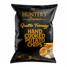 Hunter's Gourmet Quattro Formaggi / Чипсы картофельные, 125 г, четыре сыра