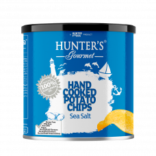 Hunter's Gourmet Sea Salt / Чипсы картофельные, 40 г, морская соль