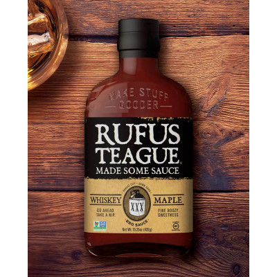 Rufus Teague Whiskey Maple BBQ Sauce / Соус томатный для барбекю, 432 г, кленовый виски