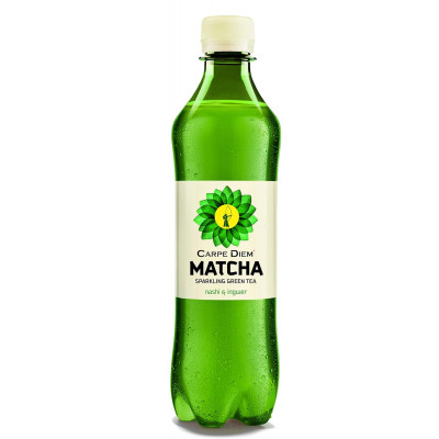 Carpe Diem Matcha Sparkling Green Tea / Напиток газированный, 500 мл, зелёный чай
