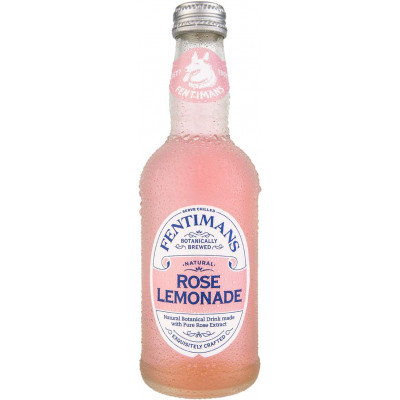 Fentimans Rose Lemonade / Напиток газированный, 275 мл, розовый лимонад и лимон