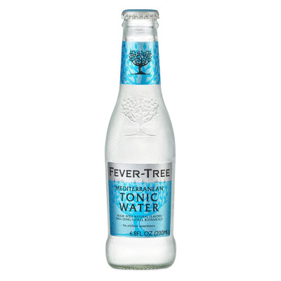 Fever Tree Mediterranean Tonic Water / Напиток газированный, 200 мл, лимон, розмарин, тимьян и хинин