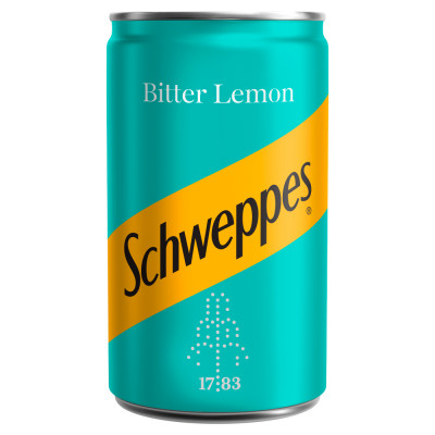 Schweppes Bitter Lemon / Напиток газированный, 150 мл, лимон, Великобритания