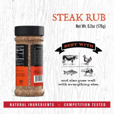 Rufus Teague STEAK RUB / Приправа для стейка, 176 г